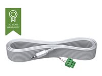 VISION Techconnect 2 - Ljudkabel - 3 pin Phoenix hane till mini-phone stereo 3.5 mm hane - 10 m TC2 10M3.5MM