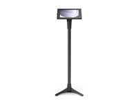 Compulocks Surface GO 1-4 Gen Apex Enclosure Portable Floor Stand Black - Ställ - för surfplatta - låsbar - metallram - svart - för Microsoft Surface Go 2, Go 3, Go 4 for Business, Laptop Go 147B510APXB