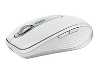 Logitech MX Anywhere 3 - Mus - laser - 6 knappar - trådlös - 2.4 GHz, Bluetooth - trådlös USB-mottagare - ljusgrå 910-005989