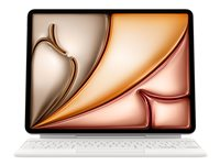 Apple Magic Keyboard - Tangentbord och foliefodral - med pekdyna - Apple Smart connector - QWERTZ - schweizisk - för 13-inch iPad Air (M2, M3) MDFW4SM/A