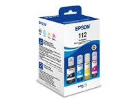 Epson 112 Multipack - 4-pack - svart, gul, cyan, magenta - original - hängande låda - påfyllnadsbläck C13T06C64A