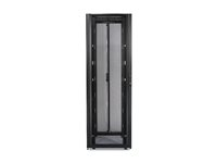 APC NetShelter SX Enclosure with Sides - Rack - svart - 42U - TAA-kompatibel AR3150