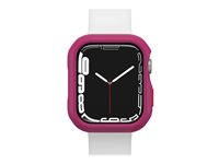 OtterBox - Stötsskydd för smartwatch - polykarbonat - strawberry shortcake (rosa) - för Apple Watch Series 7 (GPS + Cellular), Series 7 (GPS) 77-87594