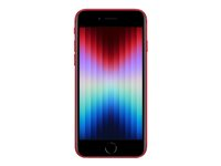Apple iPhone SE (3rd generation) - (PRODUCT) RED - 5G smartphone - dual-SIM / Internminne 64 GB - LCD-skärm - 4.7" - 1334 x 750 pixlar - rear camera 12 MP - front camera 7 MP - röd MMXH3QN/A