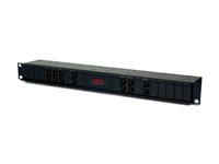 APC - Överspänningsskydd (kan monteras i rack) - 1U - 19" - svart - för P/N: AR106SH4, AR106SH6, AR109SH4, AR109SH6, AR112SH4, AR112SH6 PRM24