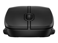 HP 255 - Mus - 3 knappar - trådlös - Bluetooth, 2.4 GHz - trådlös USB-mottagare - svart - Smart Buy 8R3U1UT