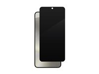 ZAGG InvisibleShield Flex - Skärmskydd för mobiltelefon - med sekretessfilter - 2-vägs - matt finish - för Samsung Galaxy S24 200313530