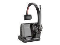 Poly Savi 8210 Office - Savi 8200 series - headset - på örat - DECT / Bluetooth - trådlös - svart - Zoomcertifierad 8D3K5AA