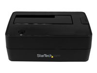 StarTech.com USB 3.1-dockningsstation (10 Gbps) med ett fack för 2,5/3,5 inch SATA SSD/HDD - Kontrollerkort - 2.5", 3.5" - USB 3.1 (Gen 2) - svart SDOCKU313
