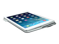 Logitech FabricSkin - Tangentbord och foliefodral - Bluetooth - Nordisk - kolsvart 920-005918