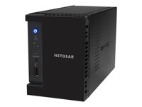 NETGEAR ReadyNAS 102 RN10223D - NAS-server - 2 fack - 6 TB - SATA 3Gb/s - HDD 3 TB x 2 - RAID 0, 1, 5, 6, 10, JBOD - RAM 512 MB - Gigabit Ethernet - iSCSI support RN10223D-100EUS
