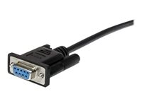 StarTech.com 0.5m Black Straight Through DB9 RS232 Serial Cable - DB9 RS232 Serial Extension Cable - Male to Female Cable - 50cm (MXT10050CMBK) - Seriell förlängningskabel - DB-9 (hane) till DB-9 (hona) - 50 cm - svart - för P/N: 1P3FPC-USB-SERIAL, IC232TTL, ICUSB2321F, ICUSB2324, ICUSB2324I, ICUSB232D, ICUSB232V2 MXT10050CMBK
