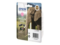 Epson 24XL - 9.8 ml - XL - ljus magenta - original - blister - bläckpatron - för Expression Photo XP-55, 750, 760, 850, 860, 950, 960; Expression Premium XP-750, 850 C13T24364010