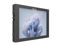 Compulocks Surface Pro 8-11 Apex Enclosure Wall Mount - Hölje - för surfplatta - låsbar - höggradig aluminium - svart - skärmstorlek: 13" - väggmonterbar - för Microsoft Surface Pro 8, Pro 9 580APXB