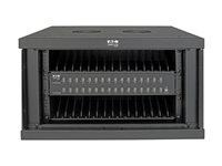 Eaton Tripp Lite Series 32-Device USB Charging Station Cabinet with Sync for Smartphones, Wall Mount and Desktop Options, 230V, Schuko CEE7 to C13 Plug, Black - Laddare för flera enheter skåp - med kretsbrytare - på bord, väggmontering - svart - för P/N: M100-10N-BK, M100-10N-BK-10, SRXFANWM, U326-001-BK CSDXS32USB