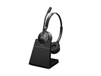 Jabra Engage 55 SE Stereo - Headset - på örat - DECT - trådlös - USB-A via DECT-adapter - Certifierad för Microsoft-teams 9659-455-111