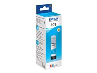 Epson 101 - 70 ml - cyan - original - bläcktank - för Epson L4260, L4266, L6190, L6260, L6270, L6276, L6290; EcoTank L14150, L6290 C13T03V24A