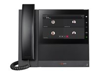 Poly CCX 600 - För Microsoft Teams - VoIP-telefon med nummerpresentation/samtal väntar - SIP, RTP, RTCP - 24 linjer - svart 82Z84AA