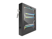 Compulocks iPad Pro M4 13" (2024), Apex Enclosure Tablet Printer Kiosk - Ställ - kioskstil - för skrivare/surfplatta - låsbar - höggradig aluminium - svart - skärmstorlek: 13" - monteringsgränssnitt: 100 x 100 mm - bänk, fristående - för Apple 13-inch iPad Pro M4 Wi-Fi, M4 Wi-Fi + Cellular PK0113PAPX4B