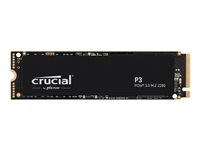 Crucial P3 - SSD - 500 GB - inbyggd - M.2 2280 - PCIe 3.0 (NVMe) CT500P3SSD8