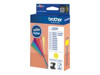 Brother LC223Y - Gul - original - bläckpatron - för Brother DCP-J4120, J562, MFC-J4625, J480, J5320, J680, J880; Business Smart MFC-J4420 LC223Y