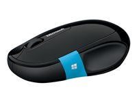 Microsoft Sculpt Comfort Mouse - Mus - högerhänt - optisk - 6 knappar - trådlös - Bluetooth 3.0 - svart H3S-00002