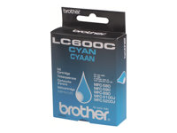 Brother LC600C - Cyan - original - bläckpatron - för Brother MFC-580, MFC-590 LC600C