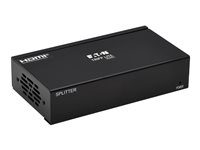Eaton Tripp Lite Series 2-Port HDMI over Cat6 Splitter - 4K 60 Hz, HDR, 4:4:4, PoC, HDCP 2.2, 230 ft. (70.1 m), TAA - Förlängd räckvidd för audio/video - över CAT 6 - upp till 70.1 m - TAA-kompatibel - för P/N: B127A-002-BHPH2, B127A-1P0-PH B127A-002-BH