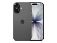 Apple iPhone 17 - 5G smartphone - dual-SIM / Internminne 512 GB - OLED-skärm - 6.3" - 2622 x 1206 pixlar (120 Hz) - 2 bakre kameror 48 MP, 48 MP - front camera 18 megapixlar - svart MG6P4QN/A
