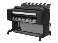 HP DesignJet T2500 eMultifunction Printer - 36" multifunktionsskrivare - färg - bläckstråle - 914 x 8000 mm, 610 x 15000 mm (original) - Rulle (91,4 cm x 91 m), 914 x 1219 mm (media) - upp till 0.35 min/sida (utskrift) - 2 valsar - Gigabit LAN, USB 2.0-värd CR358A#B19