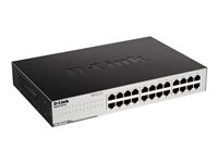 D-Link GO-SW-24G - Switch - ohanterad - 24 x 10/100/1000 - skrivbordsmodell GO-SW-24G