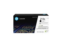 HP 213X - Lång livslängd - svart - original - LaserJet - tonerkassett (W2130X) - för Color LaserJet Enterprise 67XX, MFP 5800; LaserJet Enterprise Flow MFP 5800, MFP 6800 W2130X