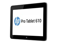 HP Pro Tablet 610 G1 - 10.1" - Intel Atom - Z3795 - 4 GB RAM - 64 GB eMMC - Svenska/finska F1P66EA#AK8