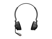 Jabra Engage 55 SE Stereo (Low Power) - Headset - på örat - DECT - trådlös - USB-A via DECT-adapter - Certifierad för Microsoft-teams 9659-450-111-1