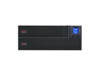 APC Easy UPS On-Line - UPS (kan monteras i rack) - förlängd drifttid - AC 220/230/240 V - 1800 Watt - 2000 VA - 1-fas - Bly-syra - USB, serial - utgångskontakter: 4 - 4U - Europa - svart, RAL 7010 SRV2KRILRK-E