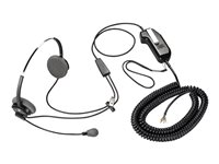 Poly SupraPlus SDS 1031-13 - Headset - på örat - kabelansluten - TAA-kompatibel 8K7A3AA
