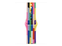 Apple - Pride Edition - band för smart klocka - 40 mm - storlek S/M MFFP4ZM/A