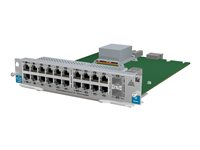 HPE - Expansionsmodul - Gigabit Ethernet x 20 + 2 x SFP+ - för HPE 8206, 8212; HPE Aruba 5406, 5412 J9548A