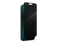 ZAGG InvisibleShield Glass Elite Privacy 360 - Skärmskydd för mobiltelefon - glas - med sekretessfilter - 4-vägs - för Apple iPhone 15 Plus, 16 Plus 200114875