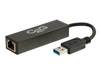 C2G USB 3.0 to Gigabit Ethernet Network Adapter - Nätverksadapter - USB 3.0 - Gigabit Ethernet x 1 81693