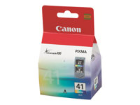 Canon CL-41 - 12 ml - Lång livslängd - färg (cyan, magenta, gul) - original - bläckpatron - för PIXMA iP1800, iP1900, iP2500, iP2600, MP140, MP190, MP210, MP220, MP470, MX300, MX310 0617B001