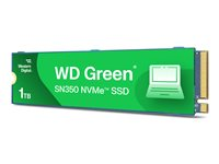 WD Green SN350 NVMe SSD WDS100T3G0C - SSD - 1 TB - inbyggd - M.2 2280 - PCIe 3.0 x4 (NVMe) WDS100T3G0C