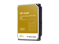 WD Gold WD242KRYZ - Hårddisk - Enterprise - 24 TB - inbyggd - 3.5" - SATA 6Gb/s - 7200 rpm - buffert: 512 MB WD242KRYZ