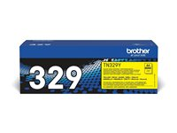 Brother TN329Y - Gul - original - tonerkassett - för Brother DCP-L8450CDW, MFC-L8850CDW TN329Y