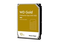 WD Gold WD103KRYZ - Hårddisk - Enterprise - 10 TB - inbyggd - 3.5" - SATA 6Gb/s - 7200 rpm - buffert: 512 MB WD103KRYZ
