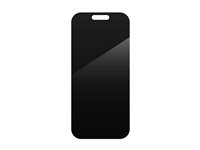 ZAGG InvisibleShield Glass Elite Privacy - Skärmskydd för mobiltelefon - glas - med sekretessfilter - 2-vägs - för Apple iPhone 16 Pro 200114868