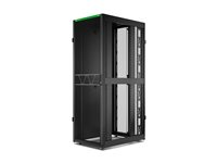 APC NetShelter SX Gen 2 - Rack skåp - 2124 H x 750 B x 1070 D mm, med sidor - golvstående - svart - 42U - 19" - TAA-kompatibel AR3155B2