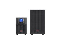 APC Easy UPS On-Line - UPS - turret, förlängd driftstid - AC 220/230/240 V - 1800 Watt - 2000 VA - 1-fas - Bly-syra - USB, serial - utgångskontakter: 4 - Europa - svart, RAL 7010 SRV2KIL-E
