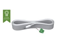VISION Techconnect 2 - Ljudkabel - minijack hane - 5 m - vit - formpressad TC2 5M3.5MM