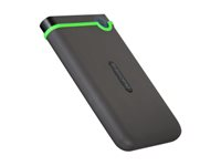 Transcend StoreJet 25M3 - Hårddisk - 4 TB - extern (portabel) - 2.5" - USB 3.1 Gen 1 - AES - järngrå TS4TSJ25M3S